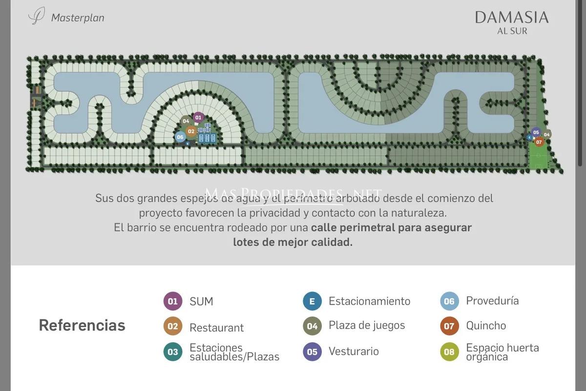 Lote en venta en Canning Barrio Damasia al Sur Etapa 3