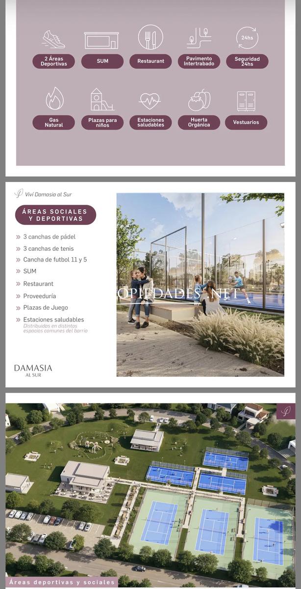Lote en venta en Canning Barrio Damasia al Sur Etapa 3