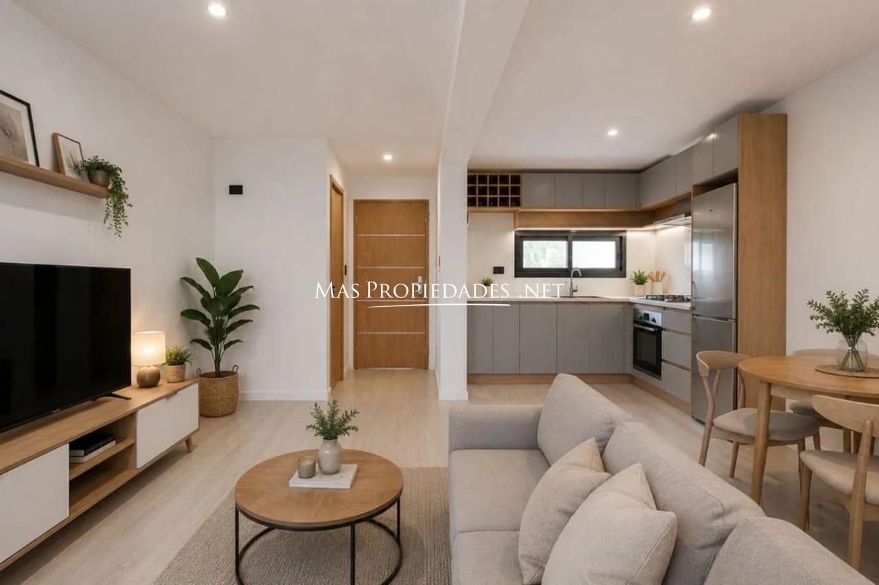 Departamento en venta 3 amb en Canning con patio